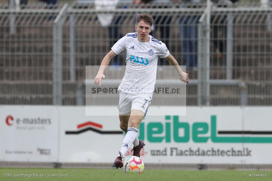 Benedict Laverty, Stadion am Schönbusch, Aschaffenburg, 29.10.2022, sport, action, BFV, Fussball, Oktober 2022, Saison 2022/2023, 19. Spieltag, Regionalliga Bayern, TSV, SVA, TSV Buchbach, SV Viktoria Aschaffenburg - Bild-ID: 2344423