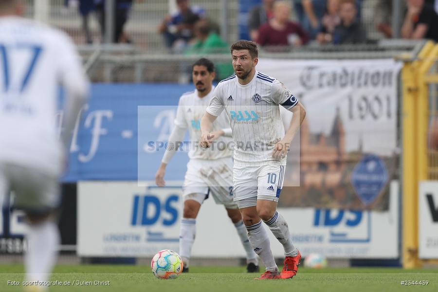 Benjamin Baier, Stadion am Schönbusch, Aschaffenburg, 29.10.2022, sport, action, BFV, Fussball, Oktober 2022, Saison 2022/2023, 19. Spieltag, Regionalliga Bayern, TSV, SVA, TSV Buchbach, SV Viktoria Aschaffenburg - Bild-ID: 2344439