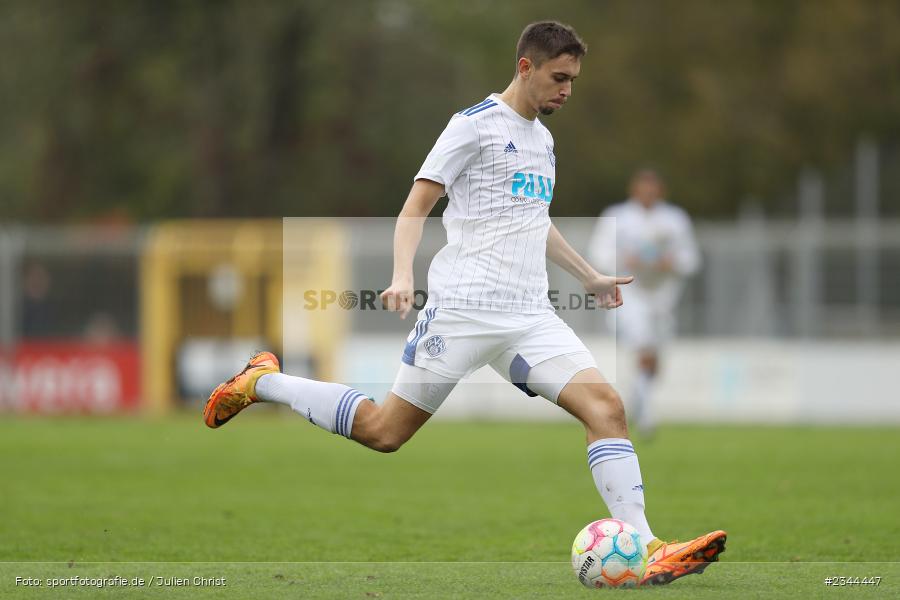 Veit Klement, Stadion am Schönbusch, Aschaffenburg, 29.10.2022, sport, action, BFV, Fussball, Oktober 2022, Saison 2022/2023, 19. Spieltag, Regionalliga Bayern, TSV, SVA, TSV Buchbach, SV Viktoria Aschaffenburg - Bild-ID: 2344447 Veit Klement, Stadion am Schönbusch, Aschaffenburg, 29.10.2022, sport, action, BFV, Fussball, Oktober 2022, Saison 2022/2023, 19. Spieltag, Regionalliga Bayern, TSV, SVA, TSV Buchbach, SV Viktoria Aschaffenburg - Bild-ID: 2344447