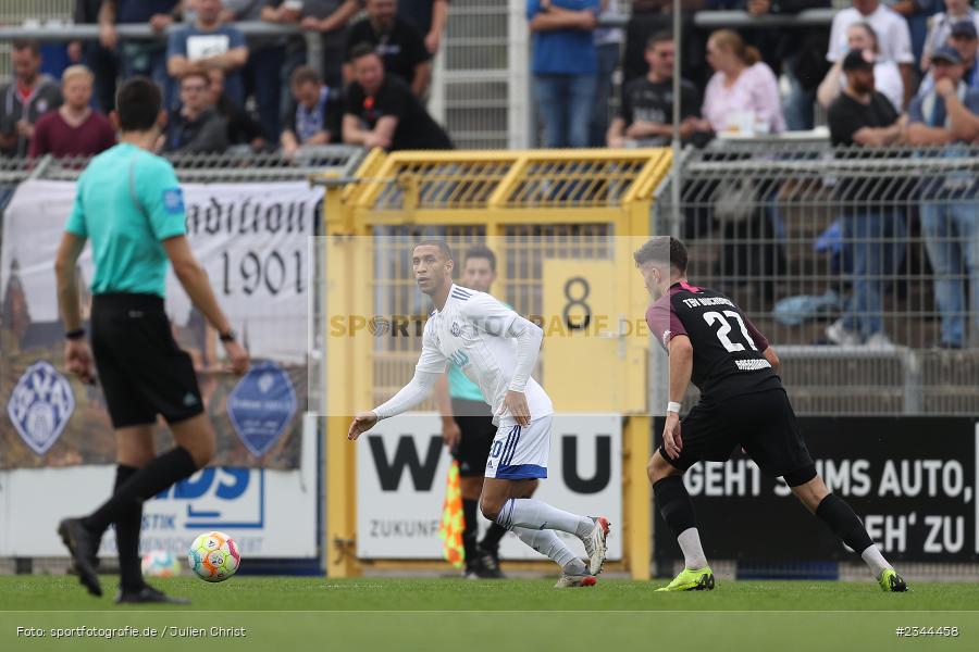 Felix Metzler, Stadion am Schönbusch, Aschaffenburg, 29.10.2022, sport, action, BFV, Fussball, Oktober 2022, Saison 2022/2023, 19. Spieltag, Regionalliga Bayern, TSV, SVA, TSV Buchbach, SV Viktoria Aschaffenburg - Bild-ID: 2344458