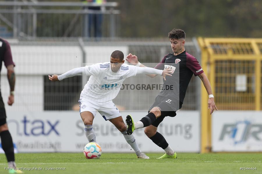 Felix Metzler, Stadion am Schönbusch, Aschaffenburg, 29.10.2022, sport, action, BFV, Fussball, Oktober 2022, Saison 2022/2023, 19. Spieltag, Regionalliga Bayern, TSV, SVA, TSV Buchbach, SV Viktoria Aschaffenburg - Bild-ID: 2344464 Felix Metzler, Stadion am Schönbusch, Aschaffenburg, 29.10.2022, sport, action, BFV, Fussball, Oktober 2022, Saison 2022/2023, 19. Spieltag, Regionalliga Bayern, TSV, SVA, TSV Buchbach, SV Viktoria Aschaffenburg - Bild-ID: 2344464