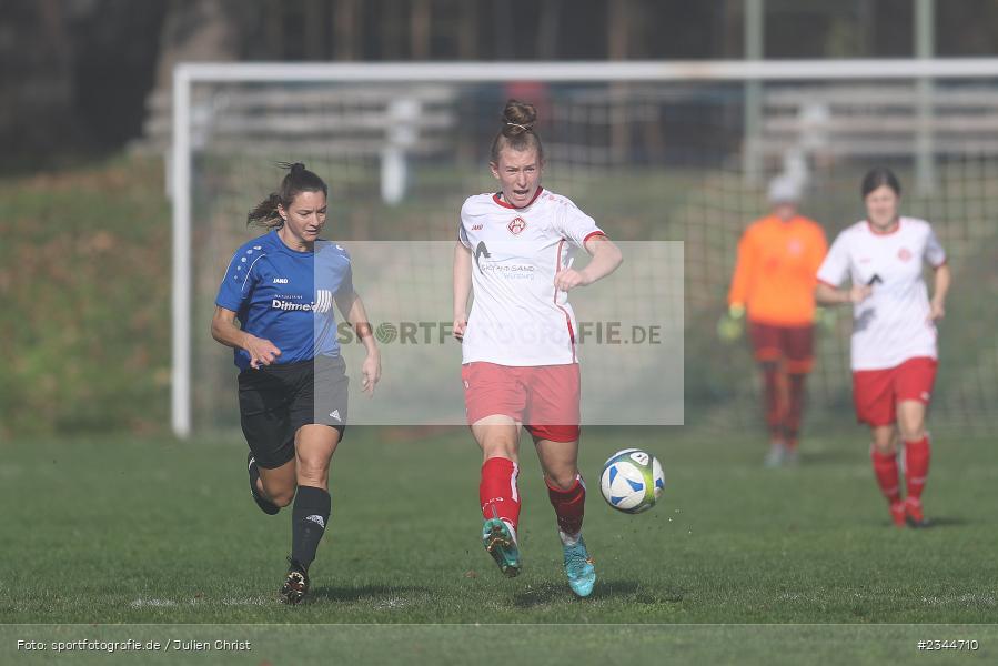 Julia Miksch, Sportgelände, Adelsberg, 30.10.2022, sport, action, BFV, Fussball, Oktober 2022, Saison 2022/2023, 1. Spieltag, Bezirksoberliga Frauen, FWK, ADB, FC Würzburger Kickers II, SpVgg Adelsberg - Bild-ID: 2344710 Julia Miksch, Sportgelände, Adelsberg, 30.10.2022, sport, action, BFV, Fussball, Oktober 2022, Saison 2022/2023, 1. Spieltag, Bezirksoberliga Frauen, FWK, ADB, FC Würzburger Kickers II, SpVgg Adelsberg - Bild-ID: 2344710
