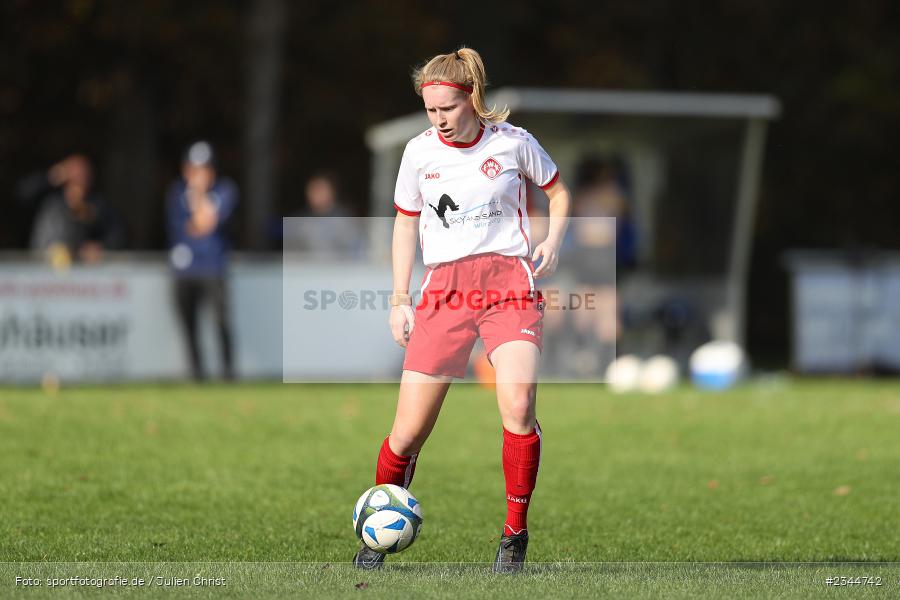 Lena Betz, Sportgelände, Adelsberg, 30.10.2022, sport, action, BFV, Fussball, Oktober 2022, Saison 2022/2023, 1. Spieltag, Bezirksoberliga Frauen, FWK, ADB, FC Würzburger Kickers II, SpVgg Adelsberg - Bild-ID: 2344742 Lena Betz, Sportgelände, Adelsberg, 30.10.2022, sport, action, BFV, Fussball, Oktober 2022, Saison 2022/2023, 1. Spieltag, Bezirksoberliga Frauen, FWK, ADB, FC Würzburger Kickers II, SpVgg Adelsberg - Bild-ID: 2344742