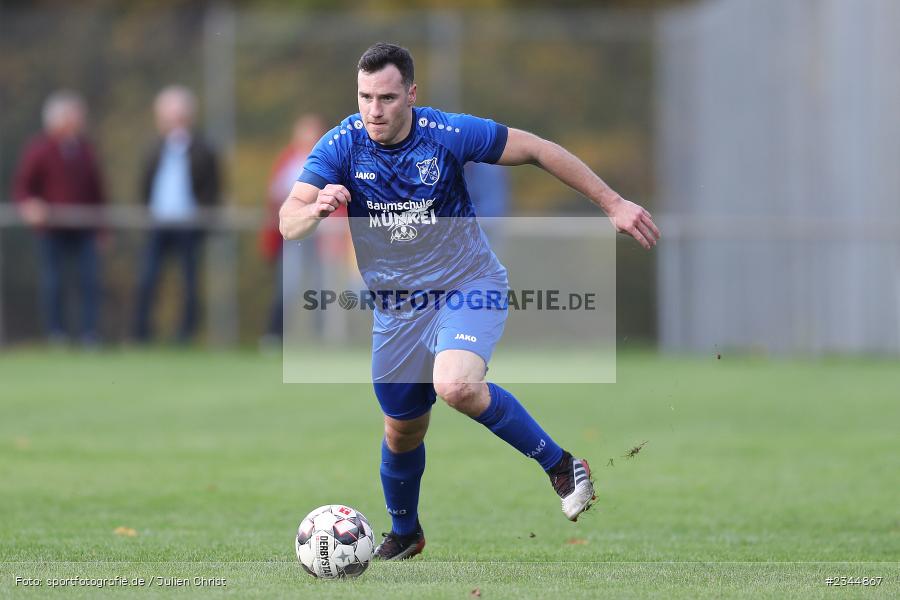 Pierre Fischer, Sportplatz TSV Kembach, Wertheim, 01.11.2022, sport, action, bfv, Fussball, November 2022, Saison 2022/2023, 12. Spieltag, FCH, DHK, FC Hundheim-Steinbach, Kickers DHK Wertheim - Bild-ID: 2344867 Pierre Fischer, Sportplatz TSV Kembach, Wertheim, 01.11.2022, sport, action, bfv, Fussball, November 2022, Saison 2022/2023, 12. Spieltag, FCH, DHK, FC Hundheim-Steinbach, Kickers DHK Wertheim - Bild-ID: 2344867