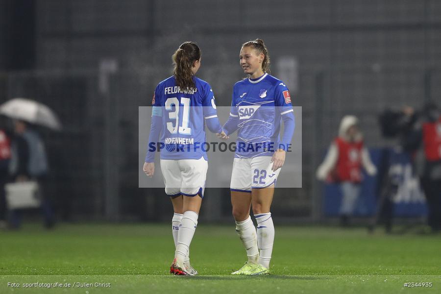 Sarai Linder, Dietmar-Hopp-Stadion, Hoffenheim, 04.11.2022, sport, action, DFB, Fussball, November 2022, Saison 2022/2023, 7. Spieltag, FLYERALARM Frauen-Bundesliga, B04, TSG, Bayer 04 Leverkusen, TSG Hoffenheim - Bild-ID: 2344935