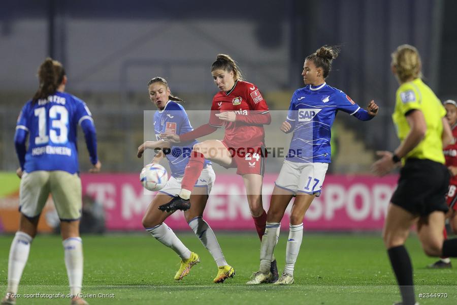 Lilla Turanyi, Dietmar-Hopp-Stadion, Hoffenheim, 04.11.2022, sport, action, DFB, Fussball, November 2022, Saison 2022/2023, 7. Spieltag, FLYERALARM Frauen-Bundesliga, B04, TSG, Bayer 04 Leverkusen, TSG Hoffenheim - Bild-ID: 2344970