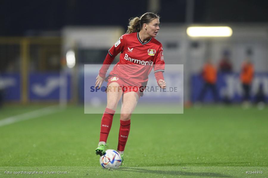 Juliane Wirtz, Dietmar-Hopp-Stadion, Hoffenheim, 04.11.2022, sport, action, DFB, Fussball, November 2022, Saison 2022/2023, 7. Spieltag, FLYERALARM Frauen-Bundesliga, B04, TSG, Bayer 04 Leverkusen, TSG Hoffenheim - Bild-ID: 2344973