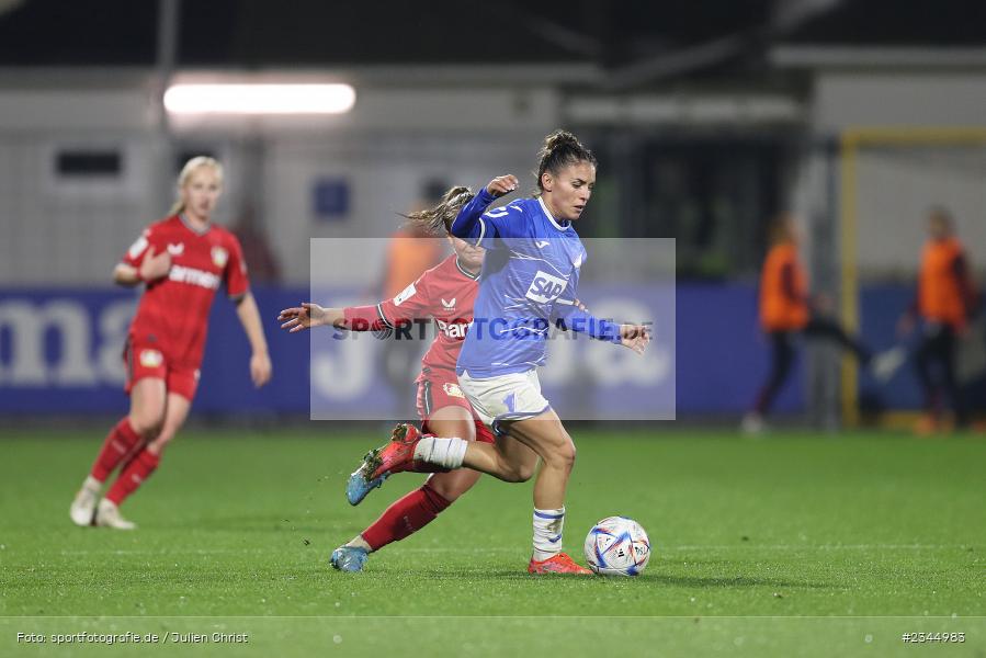 Ereleta Memeti, Dietmar-Hopp-Stadion, Hoffenheim, 04.11.2022, sport, action, DFB, Fussball, November 2022, Saison 2022/2023, 7. Spieltag, FLYERALARM Frauen-Bundesliga, B04, TSG, Bayer 04 Leverkusen, TSG Hoffenheim - Bild-ID: 2344983