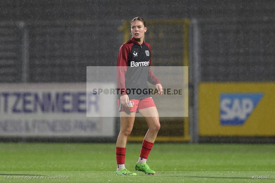 Juliane Wirtz, Dietmar-Hopp-Stadion, Hoffenheim, 04.11.2022, sport, action, DFB, Fussball, November 2022, Saison 2022/2023, 7. Spieltag, FLYERALARM Frauen-Bundesliga, B04, TSG, Bayer 04 Leverkusen, TSG Hoffenheim - Bild-ID: 2345007 Juliane Wirtz, Dietmar-Hopp-Stadion, Hoffenheim, 04.11.2022, sport, action, DFB, Fussball, November 2022, Saison 2022/2023, 7. Spieltag, FLYERALARM Frauen-Bundesliga, B04, TSG, Bayer 04 Leverkusen, TSG Hoffenheim - Bild-ID: 2345007