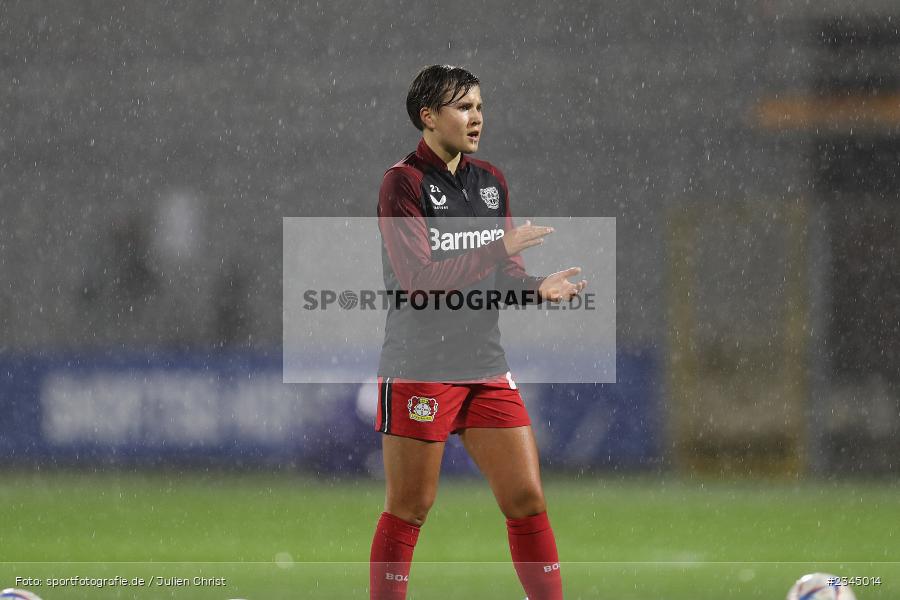 Alexandra Emmerling, Dietmar-Hopp-Stadion, Hoffenheim, 04.11.2022, sport, action, DFB, Fussball, November 2022, Saison 2022/2023, 7. Spieltag, FLYERALARM Frauen-Bundesliga, B04, TSG, Bayer 04 Leverkusen, TSG Hoffenheim - Bild-ID: 2345014