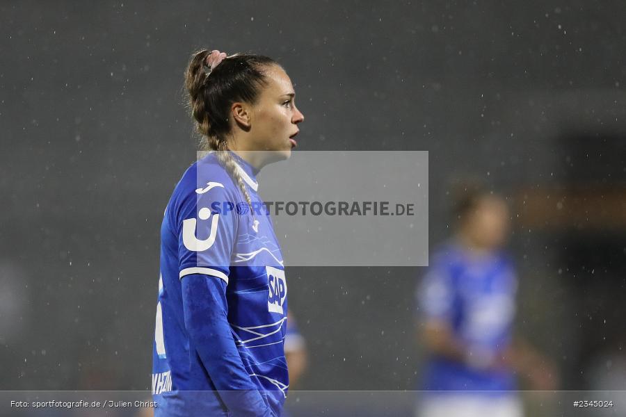 Julia Hickelsberger-Füller, Dietmar-Hopp-Stadion, Hoffenheim, 04.11.2022, sport, action, DFB, Fussball, November 2022, Saison 2022/2023, 7. Spieltag, FLYERALARM Frauen-Bundesliga, B04, TSG, Bayer 04 Leverkusen, TSG Hoffenheim - Bild-ID: 2345024