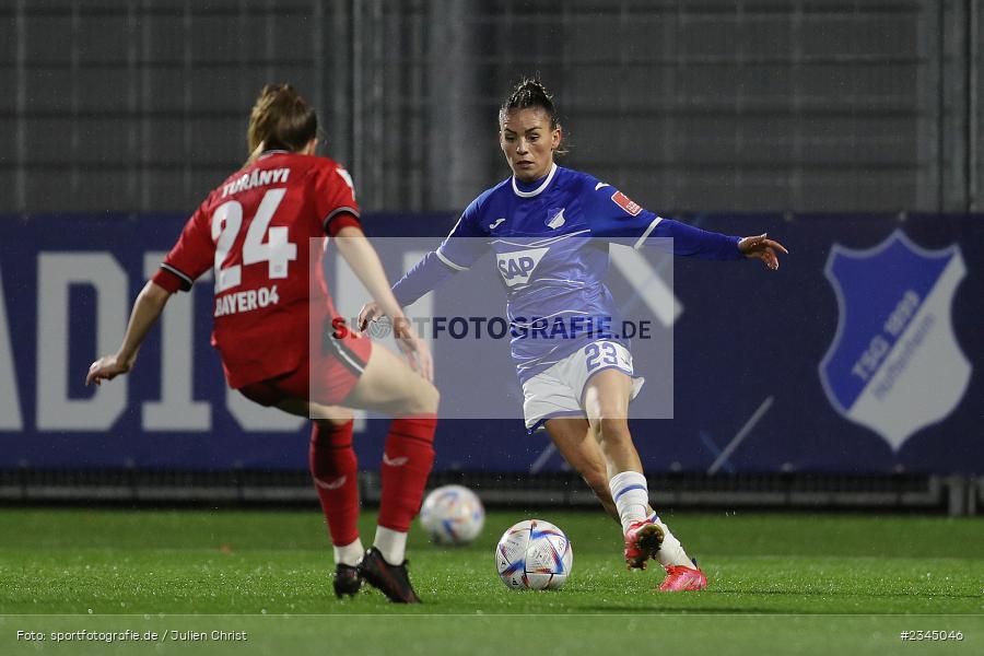 Ereleta Memeti, Dietmar-Hopp-Stadion, Hoffenheim, 04.11.2022, sport, action, DFB, Fussball, November 2022, Saison 2022/2023, 7. Spieltag, FLYERALARM Frauen-Bundesliga, B04, TSG, Bayer 04 Leverkusen, TSG Hoffenheim - Bild-ID: 2345046 Ereleta Memeti, Dietmar-Hopp-Stadion, Hoffenheim, 04.11.2022, sport, action, DFB, Fussball, November 2022, Saison 2022/2023, 7. Spieltag, FLYERALARM Frauen-Bundesliga, B04, TSG, Bayer 04 Leverkusen, TSG Hoffenheim - Bild-ID: 2345046