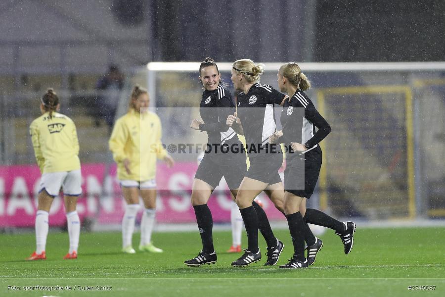 Schiedsrichter, Celina Sophie Böhm, Dietmar-Hopp-Stadion, Hoffenheim, 04.11.2022, sport, action, DFB, Fussball, November 2022, Saison 2022/2023, 7. Spieltag, FLYERALARM Frauen-Bundesliga, B04, TSG, Bayer 04 Leverkusen, TSG Hoffenheim - Bild-ID: 2345087