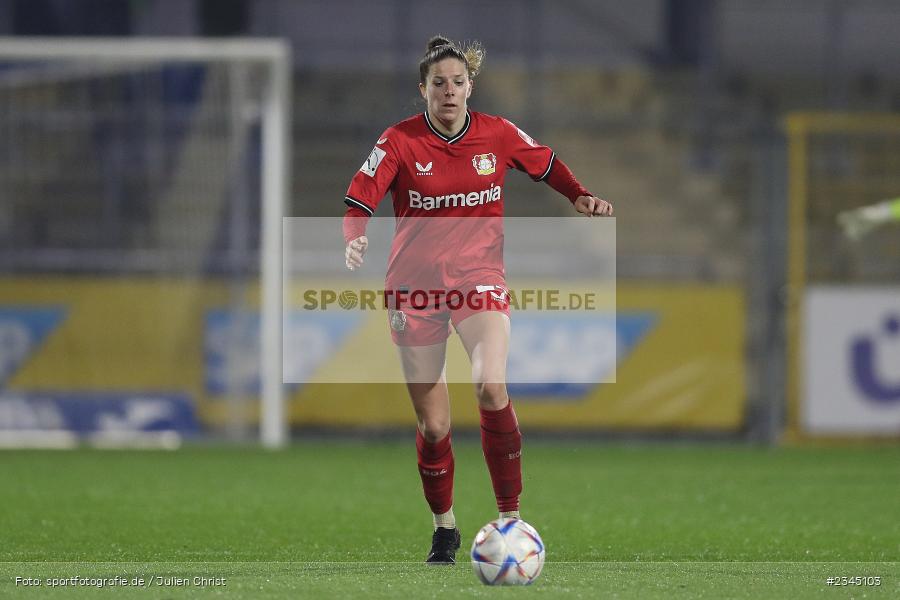 Lilla Turanyi, Dietmar-Hopp-Stadion, Hoffenheim, 04.11.2022, sport, action, DFB, Fussball, November 2022, Saison 2022/2023, 7. Spieltag, FLYERALARM Frauen-Bundesliga, B04, TSG, Bayer 04 Leverkusen, TSG Hoffenheim - Bild-ID: 2345103
