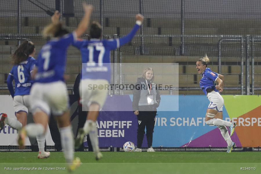 Vanessa Leimenstoll, Dietmar-Hopp-Stadion, Hoffenheim, 04.11.2022, sport, action, DFB, Fussball, November 2022, Saison 2022/2023, 7. Spieltag, FLYERALARM Frauen-Bundesliga, B04, TSG, Bayer 04 Leverkusen, TSG Hoffenheim - Bild-ID: 2345110
