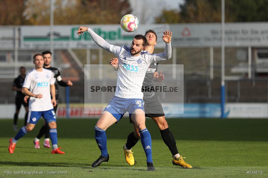 Marco Fritscher, Stadion am Schönbusch, Aschaffenburg, 05.11.2022, sport, action, BFV, Fussball, November 2022, Saison 2022/2023, 20. Spieltag, Regionalliga Bayern, FVI, SVA, FV Illertissen, SV Viktoria Aschaffenburg - Bild-ID: 2345116 Marco Fritscher, Stadion am Schönbusch, Aschaffenburg, 05.11.2022, sport, action, BFV, Fussball, November 2022, Saison 2022/2023, 20. Spieltag, Regionalliga Bayern, FVI, SVA, FV Illertissen, SV Viktoria Aschaffenburg - Bild-ID: 2345116