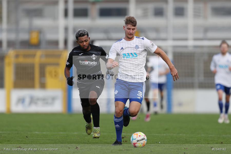 Niklas Borger, Stadion am Schönbusch, Aschaffenburg, 05.11.2022, sport, action, BFV, Fussball, November 2022, Saison 2022/2023, 20. Spieltag, Regionalliga Bayern, FVI, SVA, FV Illertissen, SV Viktoria Aschaffenburg - Bild-ID: 2345142 Niklas Borger, Stadion am Schönbusch, Aschaffenburg, 05.11.2022, sport, action, BFV, Fussball, November 2022, Saison 2022/2023, 20. Spieltag, Regionalliga Bayern, FVI, SVA, FV Illertissen, SV Viktoria Aschaffenburg - Bild-ID: 2345142
