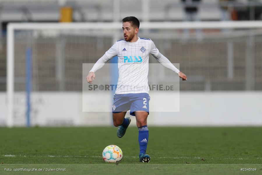 Silas Tom Zehnder, Stadion am Schönbusch, Aschaffenburg, 05.11.2022, sport, action, BFV, Fussball, November 2022, Saison 2022/2023, 20. Spieltag, Regionalliga Bayern, FVI, SVA, FV Illertissen, SV Viktoria Aschaffenburg - Bild-ID: 2345169 Silas Tom Zehnder, Stadion am Schönbusch, Aschaffenburg, 05.11.2022, sport, action, BFV, Fussball, November 2022, Saison 2022/2023, 20. Spieltag, Regionalliga Bayern, FVI, SVA, FV Illertissen, SV Viktoria Aschaffenburg - Bild-ID: 2345169