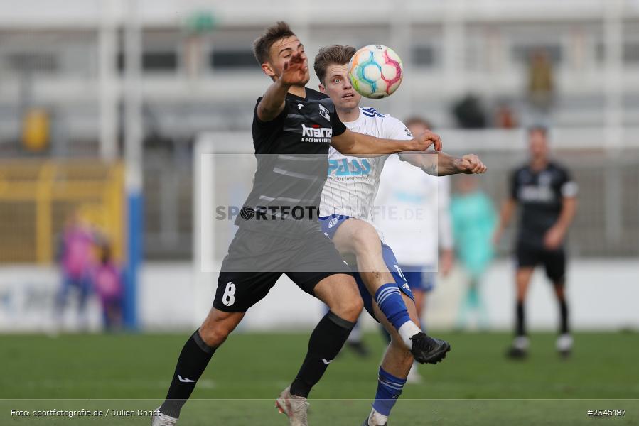 Florian Pieper, Stadion am Schönbusch, Aschaffenburg, 05.11.2022, sport, action, BFV, Fussball, November 2022, Saison 2022/2023, 20. Spieltag, Regionalliga Bayern, FVI, SVA, FV Illertissen, SV Viktoria Aschaffenburg - Bild-ID: 2345187 Florian Pieper, Stadion am Schönbusch, Aschaffenburg, 05.11.2022, sport, action, BFV, Fussball, November 2022, Saison 2022/2023, 20. Spieltag, Regionalliga Bayern, FVI, SVA, FV Illertissen, SV Viktoria Aschaffenburg - Bild-ID: 2345187