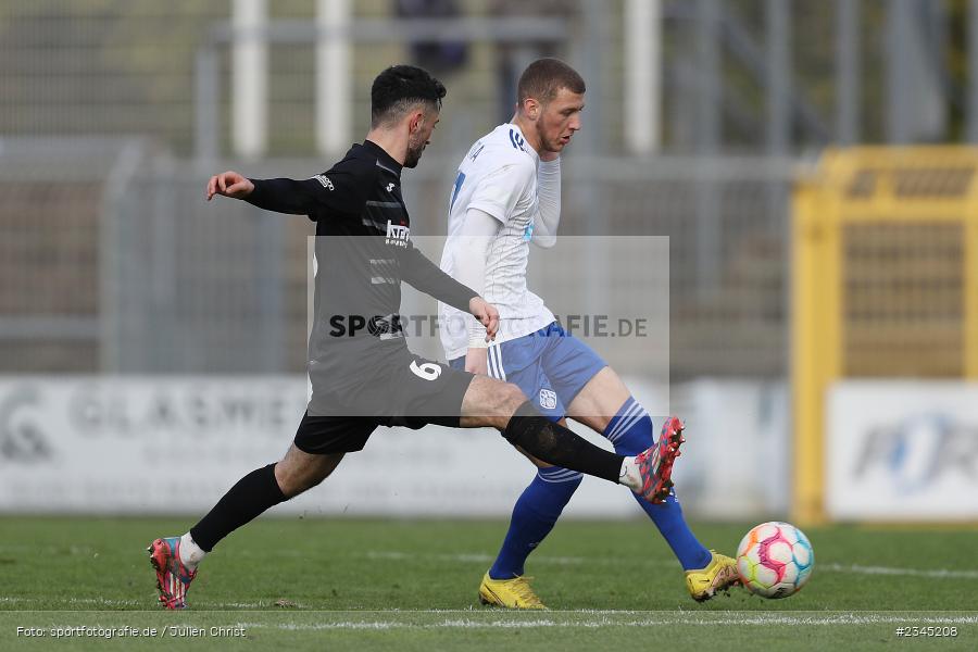Niklas Meyer, Stadion am Schönbusch, Aschaffenburg, 05.11.2022, sport, action, BFV, Fussball, November 2022, Saison 2022/2023, 20. Spieltag, Regionalliga Bayern, FVI, SVA, FV Illertissen, SV Viktoria Aschaffenburg - Bild-ID: 2345208