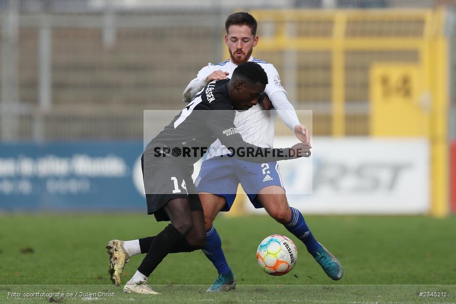Jannik Ikendo Wanner, Stadion am Schönbusch, Aschaffenburg, 05.11.2022, sport, action, BFV, Fussball, November 2022, Saison 2022/2023, 20. Spieltag, Regionalliga Bayern, FVI, SVA, FV Illertissen, SV Viktoria Aschaffenburg - Bild-ID: 2345212 Jannik Ikendo Wanner, Stadion am Schönbusch, Aschaffenburg, 05.11.2022, sport, action, BFV, Fussball, November 2022, Saison 2022/2023, 20. Spieltag, Regionalliga Bayern, FVI, SVA, FV Illertissen, SV Viktoria Aschaffenburg - Bild-ID: 2345212