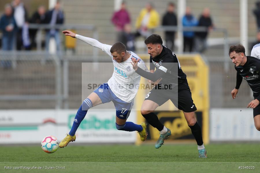 Niklas Meyer, Stadion am Schönbusch, Aschaffenburg, 05.11.2022, sport, action, BFV, Fussball, November 2022, Saison 2022/2023, 20. Spieltag, Regionalliga Bayern, FVI, SVA, FV Illertissen, SV Viktoria Aschaffenburg - Bild-ID: 2345225
