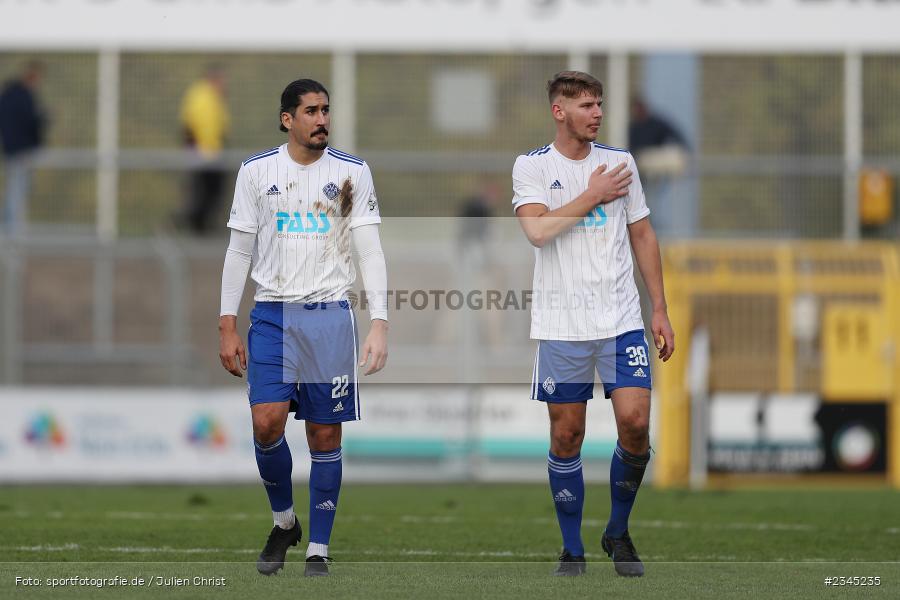 Hamza Boutakhrit, Stadion am Schönbusch, Aschaffenburg, 05.11.2022, sport, action, BFV, Fussball, November 2022, Saison 2022/2023, 20. Spieltag, Regionalliga Bayern, FVI, SVA, FV Illertissen, SV Viktoria Aschaffenburg - Bild-ID: 2345235