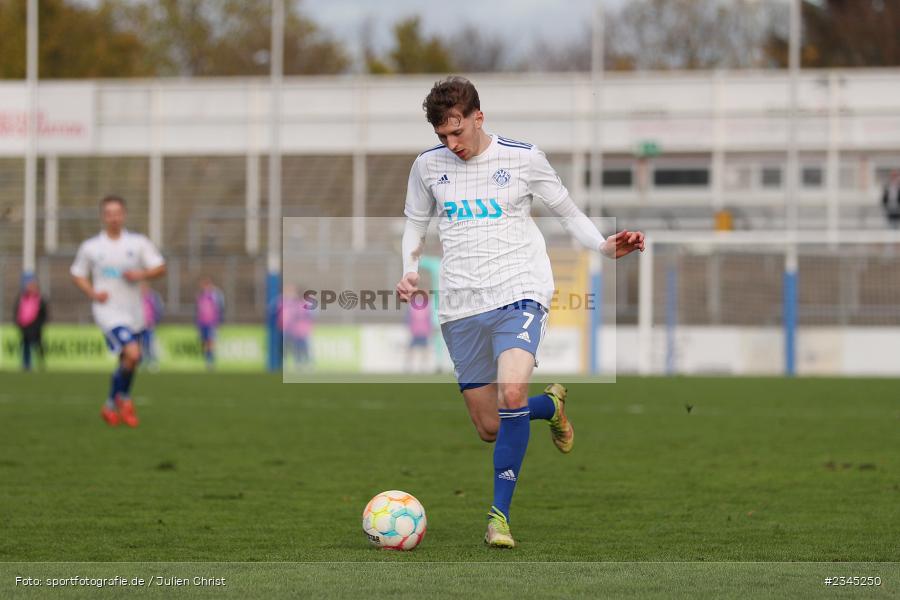 Benedict Laverty, Stadion am Schönbusch, Aschaffenburg, 05.11.2022, sport, action, BFV, Fussball, November 2022, Saison 2022/2023, 20. Spieltag, Regionalliga Bayern, FVI, SVA, FV Illertissen, SV Viktoria Aschaffenburg - Bild-ID: 2345250 Benedict Laverty, Stadion am Schönbusch, Aschaffenburg, 05.11.2022, sport, action, BFV, Fussball, November 2022, Saison 2022/2023, 20. Spieltag, Regionalliga Bayern, FVI, SVA, FV Illertissen, SV Viktoria Aschaffenburg - Bild-ID: 2345250