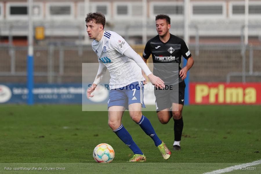 Benedict Laverty, Stadion am Schönbusch, Aschaffenburg, 05.11.2022, sport, action, BFV, Fussball, November 2022, Saison 2022/2023, 20. Spieltag, Regionalliga Bayern, FVI, SVA, FV Illertissen, SV Viktoria Aschaffenburg - Bild-ID: 2345251 Benedict Laverty, Stadion am Schönbusch, Aschaffenburg, 05.11.2022, sport, action, BFV, Fussball, November 2022, Saison 2022/2023, 20. Spieltag, Regionalliga Bayern, FVI, SVA, FV Illertissen, SV Viktoria Aschaffenburg - Bild-ID: 2345251