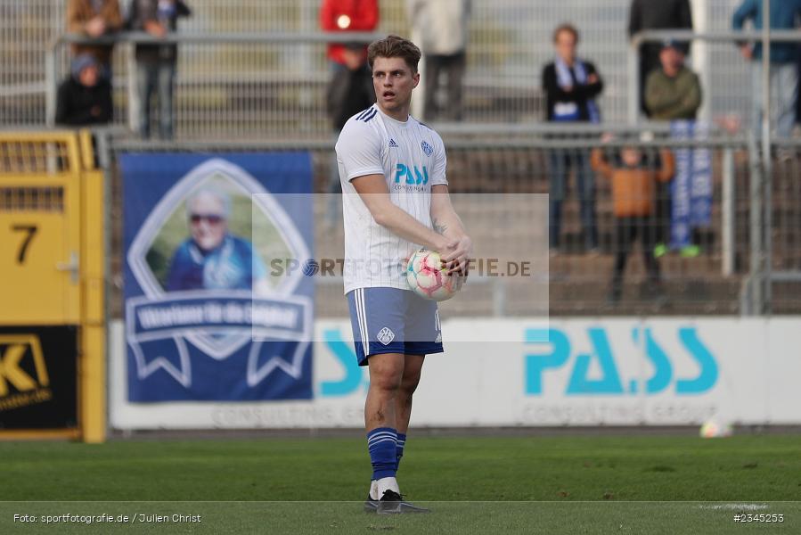 Florian Pieper, Stadion am Schönbusch, Aschaffenburg, 05.11.2022, sport, action, BFV, Fussball, November 2022, Saison 2022/2023, 20. Spieltag, Regionalliga Bayern, FVI, SVA, FV Illertissen, SV Viktoria Aschaffenburg - Bild-ID: 2345253 Florian Pieper, Stadion am Schönbusch, Aschaffenburg, 05.11.2022, sport, action, BFV, Fussball, November 2022, Saison 2022/2023, 20. Spieltag, Regionalliga Bayern, FVI, SVA, FV Illertissen, SV Viktoria Aschaffenburg - Bild-ID: 2345253