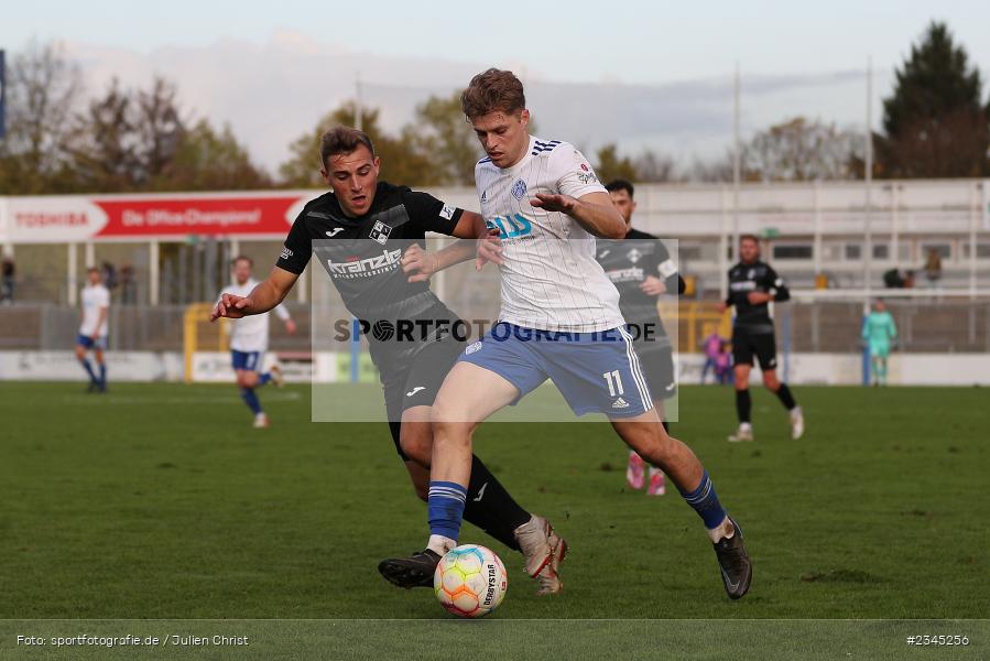 Florian Pieper, Stadion am Schönbusch, Aschaffenburg, 05.11.2022, sport, action, BFV, Fussball, November 2022, Saison 2022/2023, 20. Spieltag, Regionalliga Bayern, FVI, SVA, FV Illertissen, SV Viktoria Aschaffenburg - Bild-ID: 2345256 Florian Pieper, Stadion am Schönbusch, Aschaffenburg, 05.11.2022, sport, action, BFV, Fussball, November 2022, Saison 2022/2023, 20. Spieltag, Regionalliga Bayern, FVI, SVA, FV Illertissen, SV Viktoria Aschaffenburg - Bild-ID: 2345256