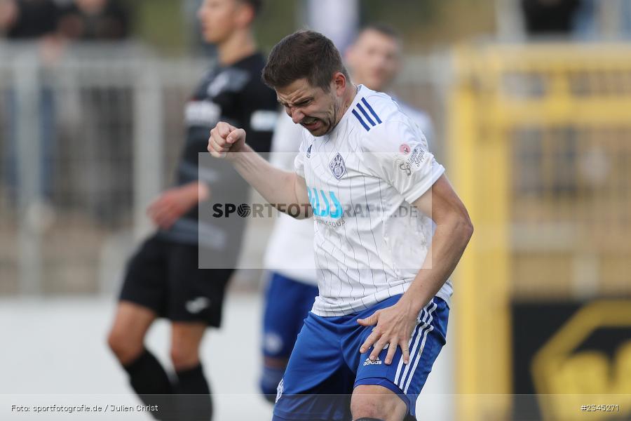 Benjamin Baier, Stadion am Schönbusch, Aschaffenburg, 05.11.2022, sport, action, BFV, Fussball, November 2022, Saison 2022/2023, 20. Spieltag, Regionalliga Bayern, FVI, SVA, FV Illertissen, SV Viktoria Aschaffenburg - Bild-ID: 2345271