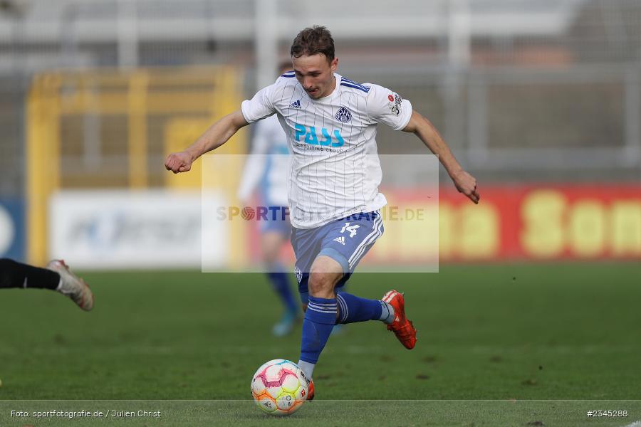 Alexandru Paraschiv, Stadion am Schönbusch, Aschaffenburg, 05.11.2022, sport, action, BFV, Fussball, November 2022, Saison 2022/2023, 20. Spieltag, Regionalliga Bayern, FVI, SVA, FV Illertissen, SV Viktoria Aschaffenburg - Bild-ID: 2345288