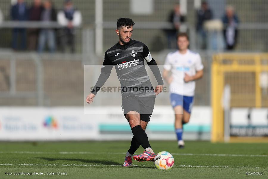 Fabio Maiolo, Stadion am Schönbusch, Aschaffenburg, 05.11.2022, sport, action, BFV, Fussball, November 2022, Saison 2022/2023, 20. Spieltag, Regionalliga Bayern, FVI, SVA, FV Illertissen, SV Viktoria Aschaffenburg - Bild-ID: 2345303 Fabio Maiolo, Stadion am Schönbusch, Aschaffenburg, 05.11.2022, sport, action, BFV, Fussball, November 2022, Saison 2022/2023, 20. Spieltag, Regionalliga Bayern, FVI, SVA, FV Illertissen, SV Viktoria Aschaffenburg - Bild-ID: 2345303