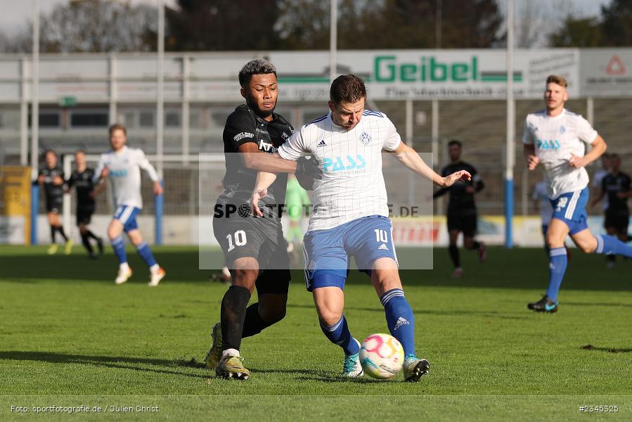Benjamin Baier, Stadion am Schönbusch, Aschaffenburg, 05.11.2022, sport, action, BFV, Fussball, November 2022, Saison 2022/2023, 20. Spieltag, Regionalliga Bayern, FVI, SVA, FV Illertissen, SV Viktoria Aschaffenburg - Bild-ID: 2345325