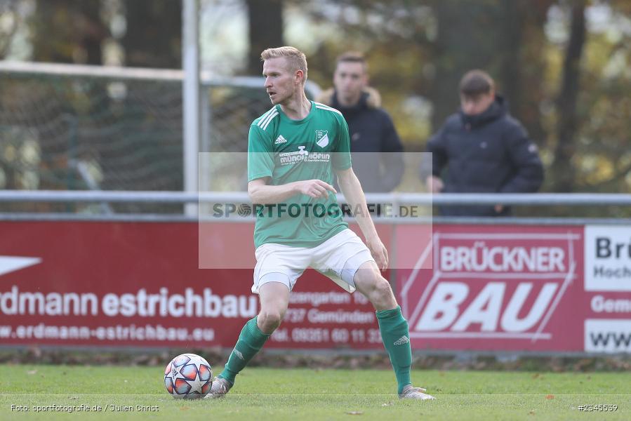 Benedikt Mühlrath, Sportgelände, Seifriedsburg, 06.11.2022, sport, action, BFV, Fussball, November 2022, Saison 2022/2023, 16. Spieltag, Kreisliga Würzburg, FCG, FVGS, FC Gössenheim, FV Gemünden/Seifriedsburg - Bild-ID: 2345539 Benedikt Mühlrath, Sportgelände, Seifriedsburg, 06.11.2022, sport, action, BFV, Fussball, November 2022, Saison 2022/2023, 16. Spieltag, Kreisliga Würzburg, FCG, FVGS, FC Gössenheim, FV Gemünden/Seifriedsburg - Bild-ID: 2345539