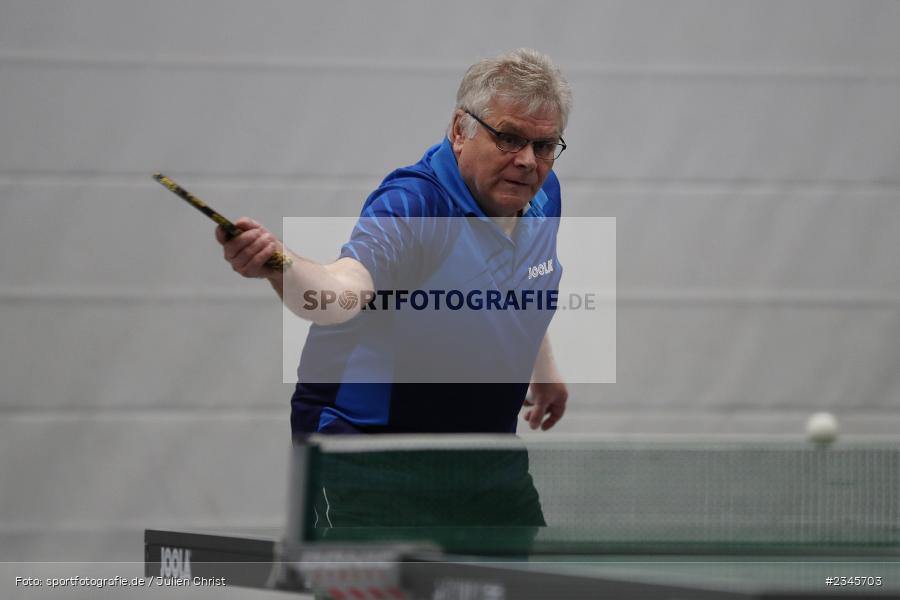 Hans Fürst, Hans-Wilhelm-Renkhoff Halle, Marktheidenfeld, 11.11.2022, sport, action, Landesliga Nordnordwest, Bayerischer TTV, November 2022, Saison 2022/2023, Tischtennis, DJK, TVM, DJK Niedersteinbach, TV 1884 Marktheidenfeld - Bild-ID: 2345703