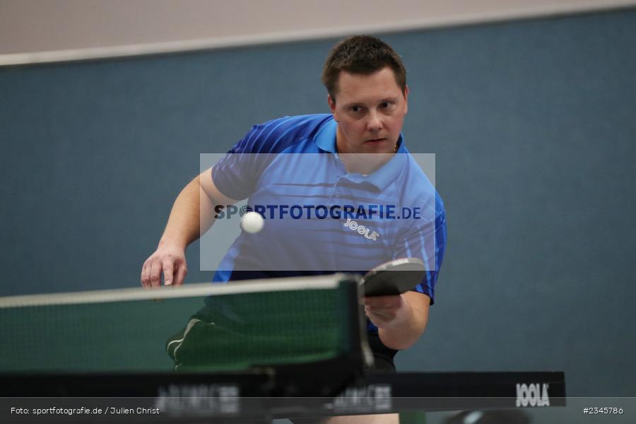 Thomas Stapf, Hans-Wilhelm-Renkhoff Halle, Marktheidenfeld, 11.11.2022, sport, action, Landesliga Nordnordwest, Bayerischer TTV, November 2022, Saison 2022/2023, Tischtennis, DJK, TVM, DJK Niedersteinbach, TV 1884 Marktheidenfeld - Bild-ID: 2345786