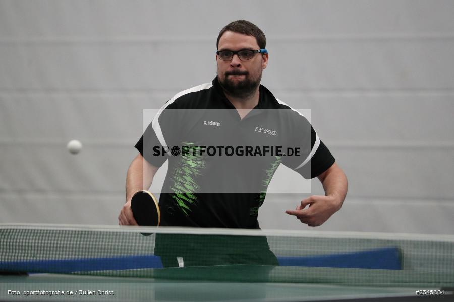 Sven Heßberger, Hans-Wilhelm-Renkhoff Halle, Marktheidenfeld, 11.11.2022, sport, action, Landesliga Nordnordwest, Bayerischer TTV, November 2022, Saison 2022/2023, Tischtennis, DJK, TVM, DJK Niedersteinbach, TV 1884 Marktheidenfeld - Bild-ID: 2345804