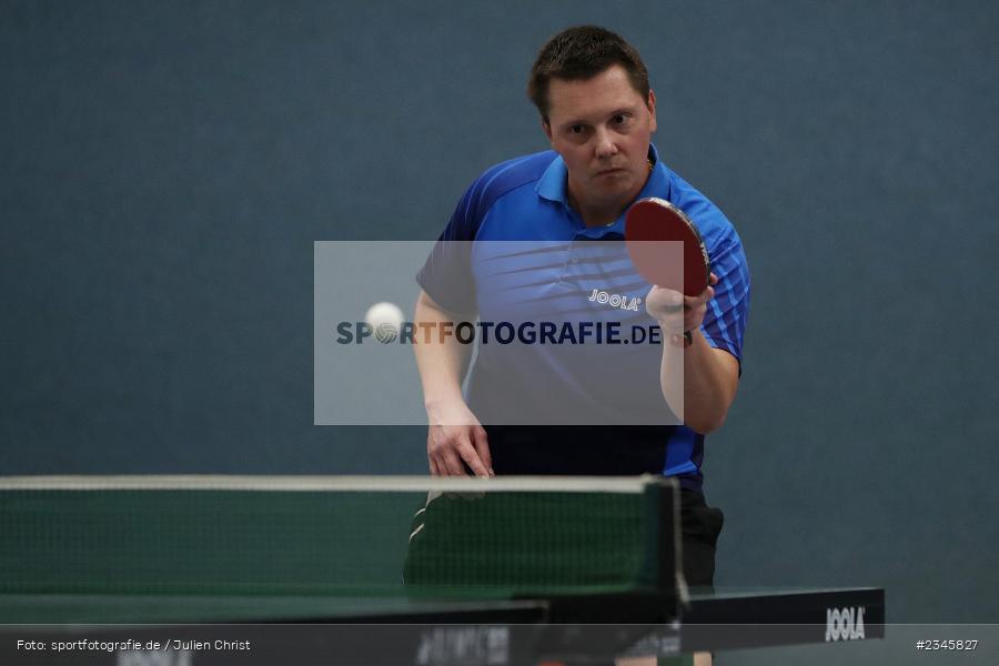 Thomas Stapf, Hans-Wilhelm-Renkhoff Halle, Marktheidenfeld, 11.11.2022, sport, action, Landesliga Nordnordwest, Bayerischer TTV, November 2022, Saison 2022/2023, Tischtennis, DJK, TVM, DJK Niedersteinbach, TV 1884 Marktheidenfeld - Bild-ID: 2345827 Thomas Stapf, Hans-Wilhelm-Renkhoff Halle, Marktheidenfeld, 11.11.2022, sport, action, Landesliga Nordnordwest, Bayerischer TTV, November 2022, Saison 2022/2023, Tischtennis, DJK, TVM, DJK Niedersteinbach, TV 1884 Marktheidenfeld - Bild-ID: 2345827