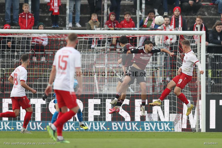 Franz Helmer, FLYERALARM Arena, Würzburg, 12.11.2022, sport, action, Fussball, BFV, November 2022, Saison 2022/2023, 21. Spieltag, Regionalliga Bayern, FCN, FWK, 1. FC Nürnberg II, FC Würzburger Kickers - Bild-ID: 2345941