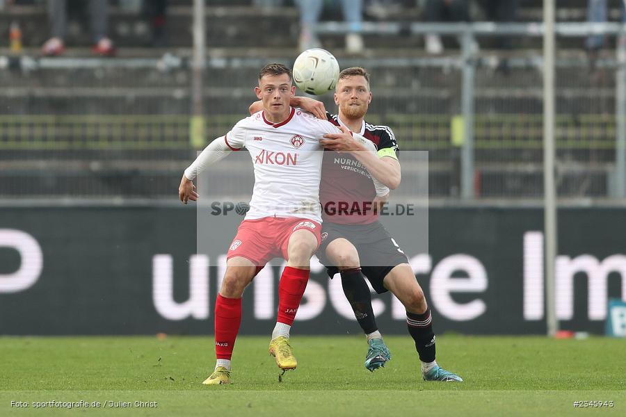 Franz Helmer, FLYERALARM Arena, Würzburg, 12.11.2022, sport, action, Fussball, BFV, November 2022, Saison 2022/2023, 21. Spieltag, Regionalliga Bayern, FCN, FWK, 1. FC Nürnberg II, FC Würzburger Kickers - Bild-ID: 2345943