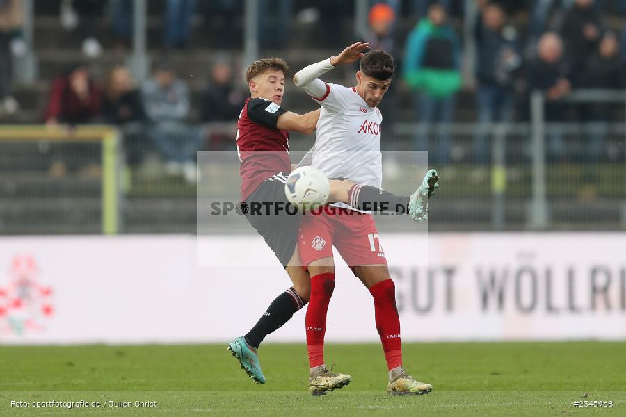 Niklas Jahn, FLYERALARM Arena, Würzburg, 12.11.2022, sport, action, Fussball, BFV, November 2022, Saison 2022/2023, 21. Spieltag, Regionalliga Bayern, FCN, FWK, 1. FC Nürnberg II, FC Würzburger Kickers - Bild-ID: 2345968 Niklas Jahn, FLYERALARM Arena, Würzburg, 12.11.2022, sport, action, Fussball, BFV, November 2022, Saison 2022/2023, 21. Spieltag, Regionalliga Bayern, FCN, FWK, 1. FC Nürnberg II, FC Würzburger Kickers - Bild-ID: 2345968