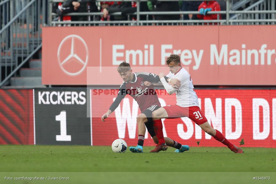 Leonardo Vonic, FLYERALARM Arena, Würzburg, 12.11.2022, sport, action, Fussball, BFV, November 2022, Saison 2022/2023, 21. Spieltag, Regionalliga Bayern, FCN, FWK, 1. FC Nürnberg II, FC Würzburger Kickers - Bild-ID: 2345973 Leonardo Vonic, FLYERALARM Arena, Würzburg, 12.11.2022, sport, action, Fussball, BFV, November 2022, Saison 2022/2023, 21. Spieltag, Regionalliga Bayern, FCN, FWK, 1. FC Nürnberg II, FC Würzburger Kickers - Bild-ID: 2345973
