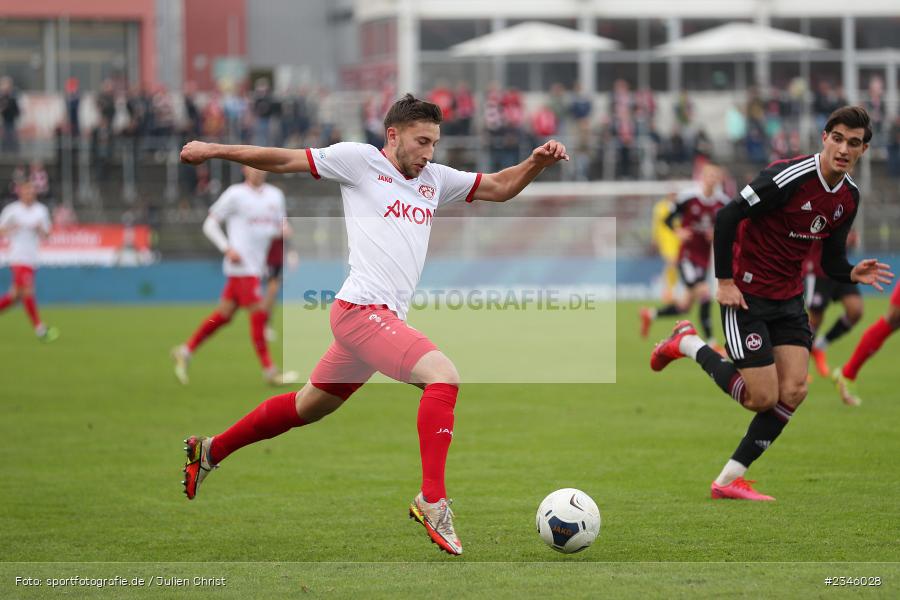 Dominik Meisel, FLYERALARM Arena, Würzburg, 12.11.2022, sport, action, Fussball, BFV, November 2022, Saison 2022/2023, 21. Spieltag, Regionalliga Bayern, FCN, FWK, 1. FC Nürnberg II, FC Würzburger Kickers - Bild-ID: 2346028