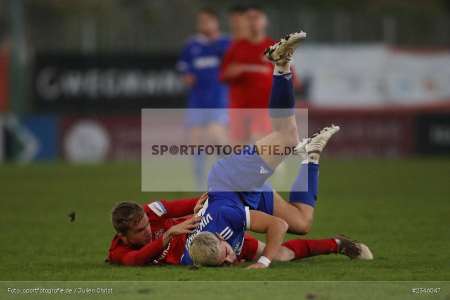 Alessio Bari, KRE Sportpark, Würzburg, 13.11.2022, sport, action, Fussball, BFV, November 2022, Saison 2022/2023, 13. Spieltag, Bayernliga U19, SVA, FWK, SV Viktoria Aschaffenburg, FC Würzburger Kickers - Bild-ID: 2346047