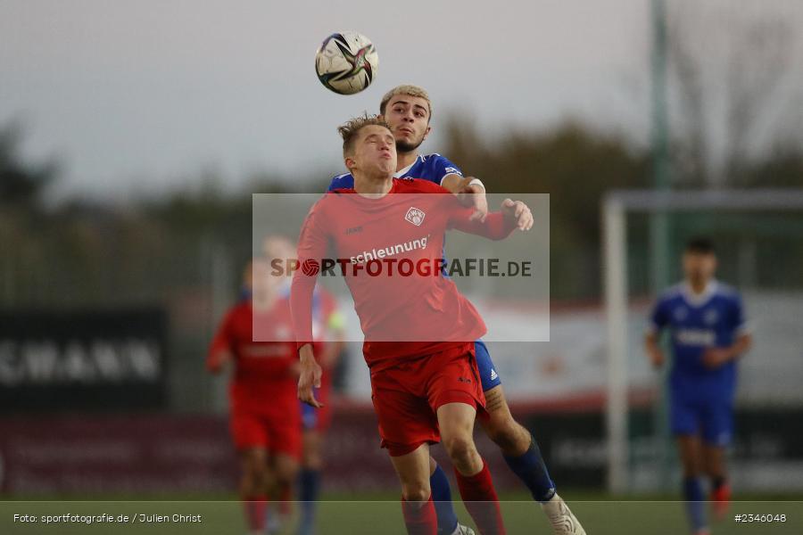 Alessio Bari, KRE Sportpark, Würzburg, 13.11.2022, sport, action, Fussball, BFV, November 2022, Saison 2022/2023, 13. Spieltag, Bayernliga U19, SVA, FWK, SV Viktoria Aschaffenburg, FC Würzburger Kickers - Bild-ID: 2346048