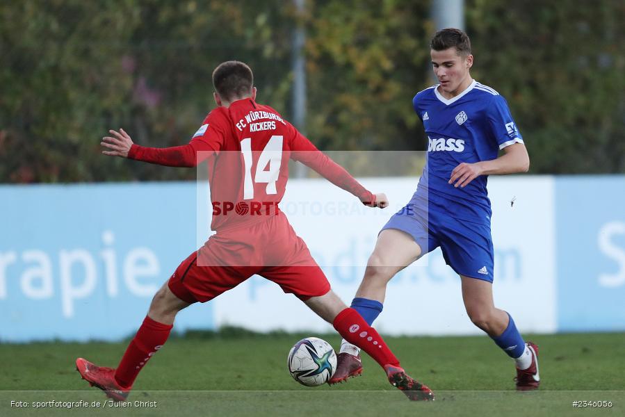 Romeo Matic, KRE Sportpark, Würzburg, 13.11.2022, sport, action, Fussball, BFV, November 2022, Saison 2022/2023, 13. Spieltag, Bayernliga U19, SVA, FWK, SV Viktoria Aschaffenburg, FC Würzburger Kickers - Bild-ID: 2346056