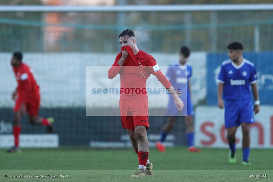 k.A., KRE Sportpark, Würzburg, 13.11.2022, sport, action, Fussball, BFV, November 2022, Saison 2022/2023, 13. Spieltag, Bayernliga U19, SVA, FWK, SV Viktoria Aschaffenburg, FC Würzburger Kickers - Bild-ID: 2346058