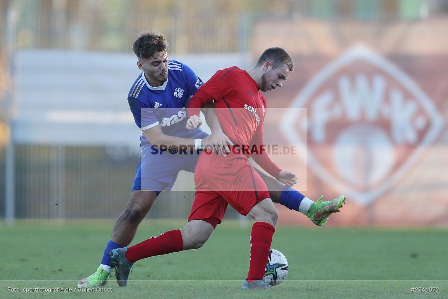 Ruben Miguel Conceicao Fernandes, KRE Sportpark, Würzburg, 13.11.2022, sport, action, Fussball, BFV, November 2022, Saison 2022/2023, 13. Spieltag, Bayernliga U19, SVA, FWK, SV Viktoria Aschaffenburg, FC Würzburger Kickers - Bild-ID: 2346072